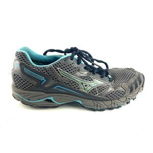 Mizuno Wave Ascend 4 8KN-97323 Women's US 9 Running Shoes Gray Athletic Sneakers